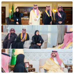 نائب أمير الشرقية يستقبل مساعد وكيل الحرس الوطني للجهاز العسكري بالقطاع الشرقي