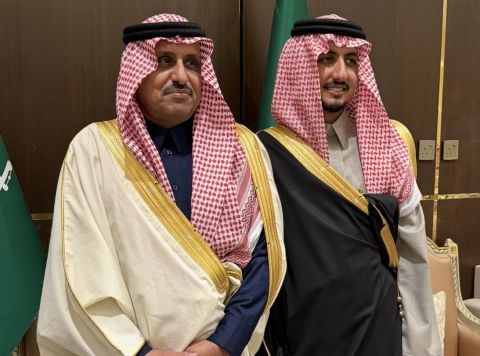 عواد بن طوالة وابوثنين  يجتمعون لجل طلال