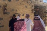 الامير تركي بن طلال بزيارة إلى القرية التراثية “المدانة”